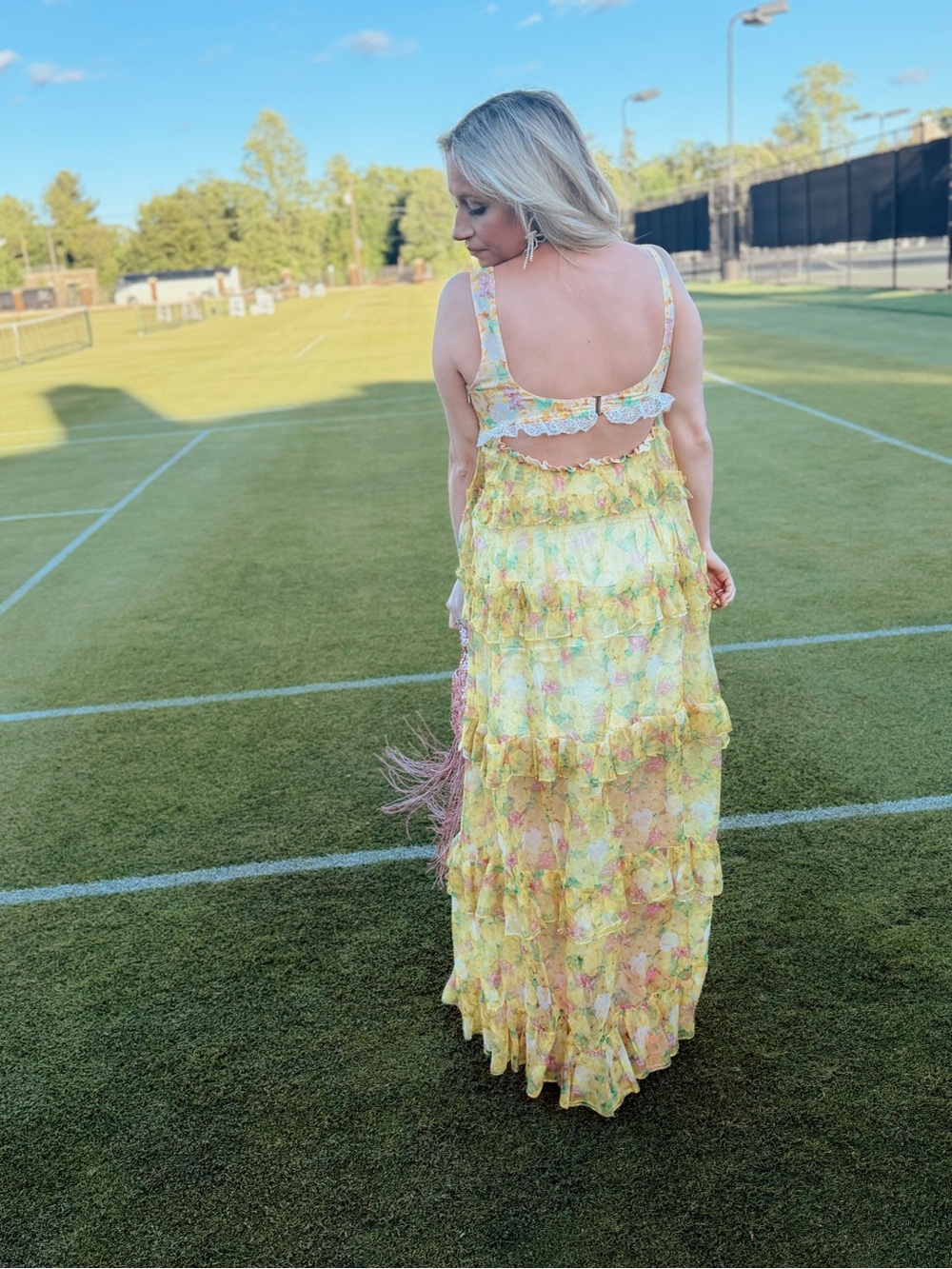 For Love And Lemons Yellow Dress - Picture 4 of 8